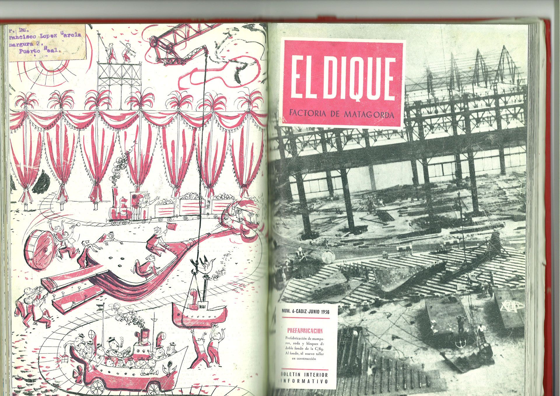 revista n06 1956 portada
