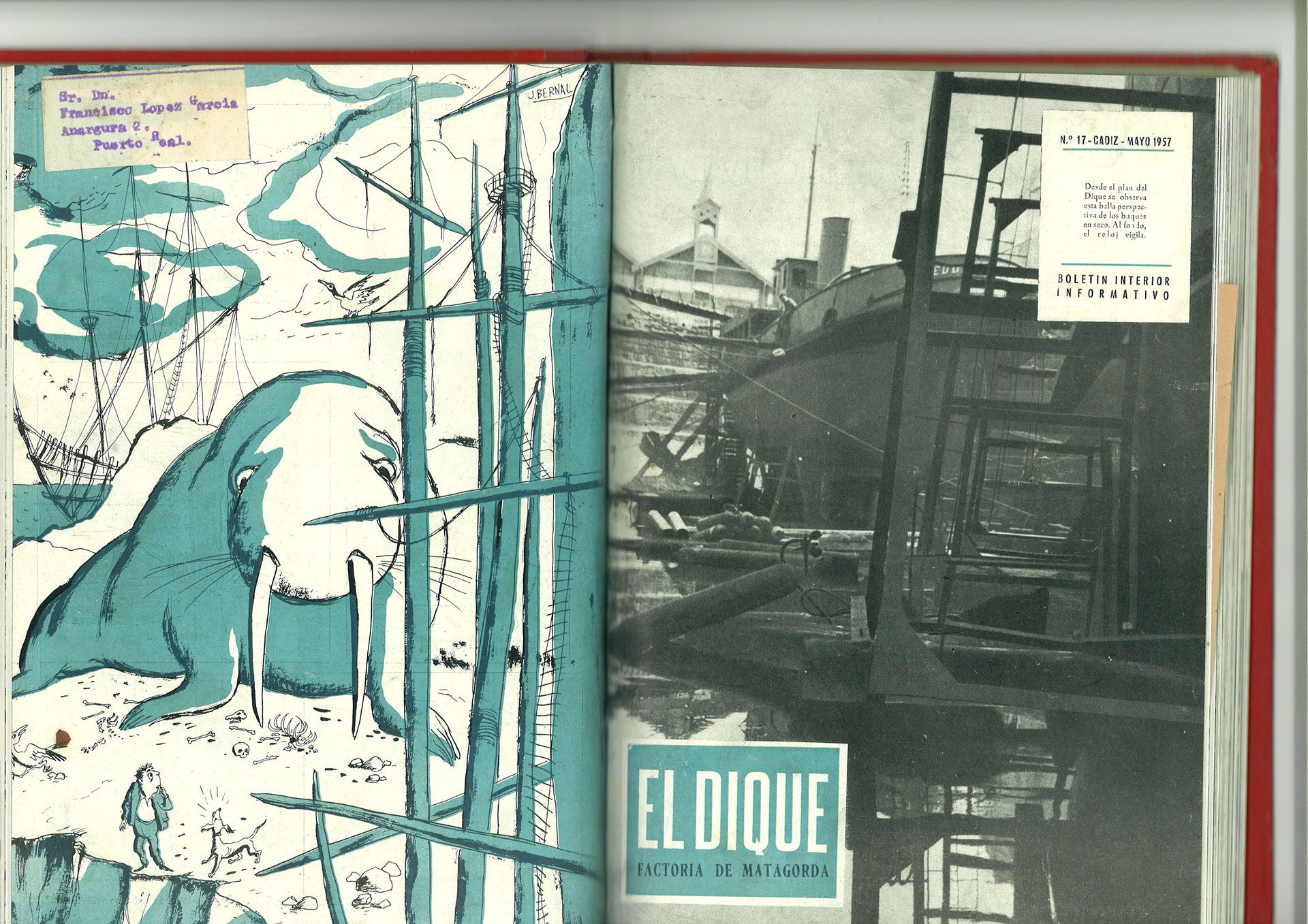 revista n17 1957 portada