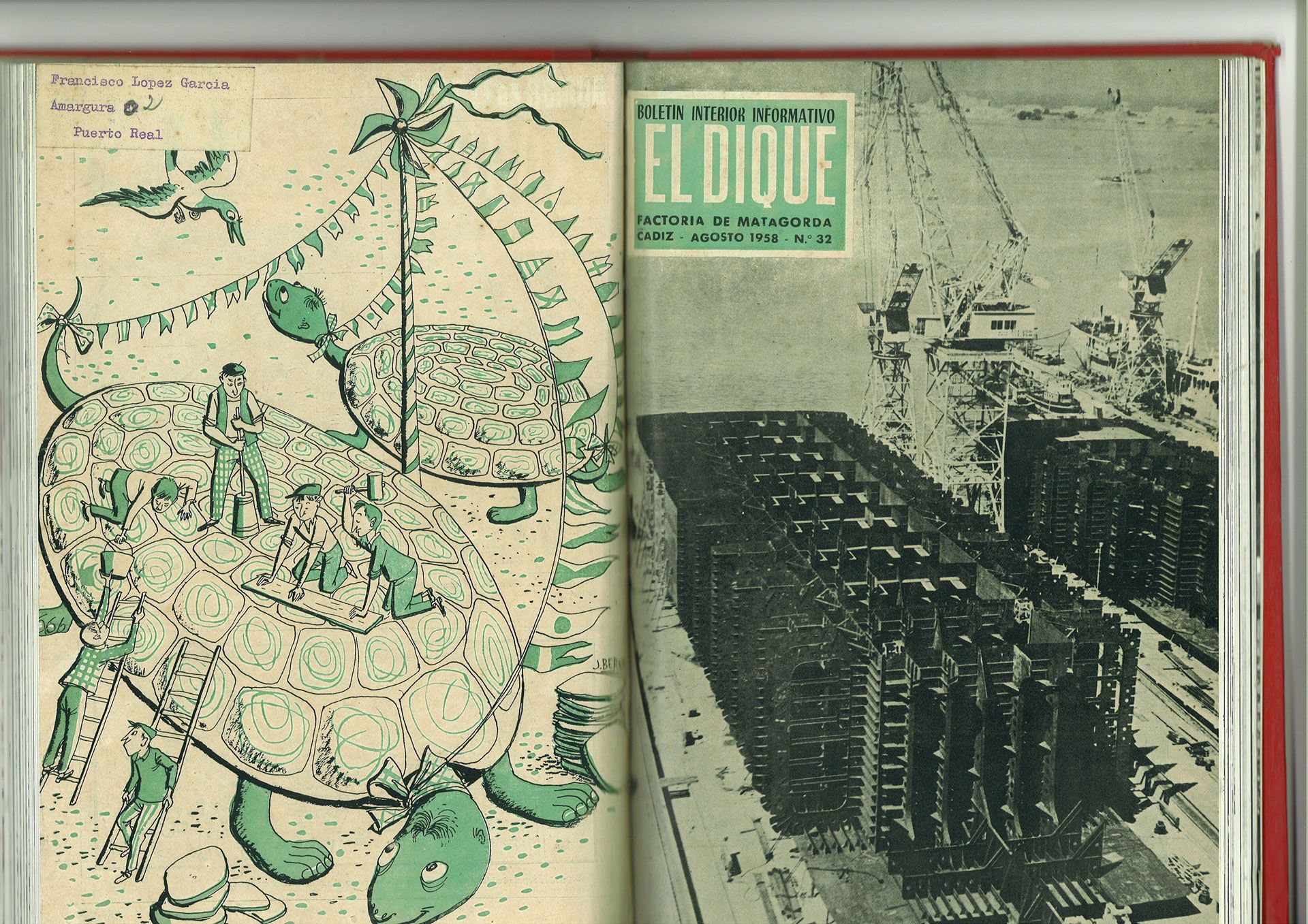 revista n32 1958 portada