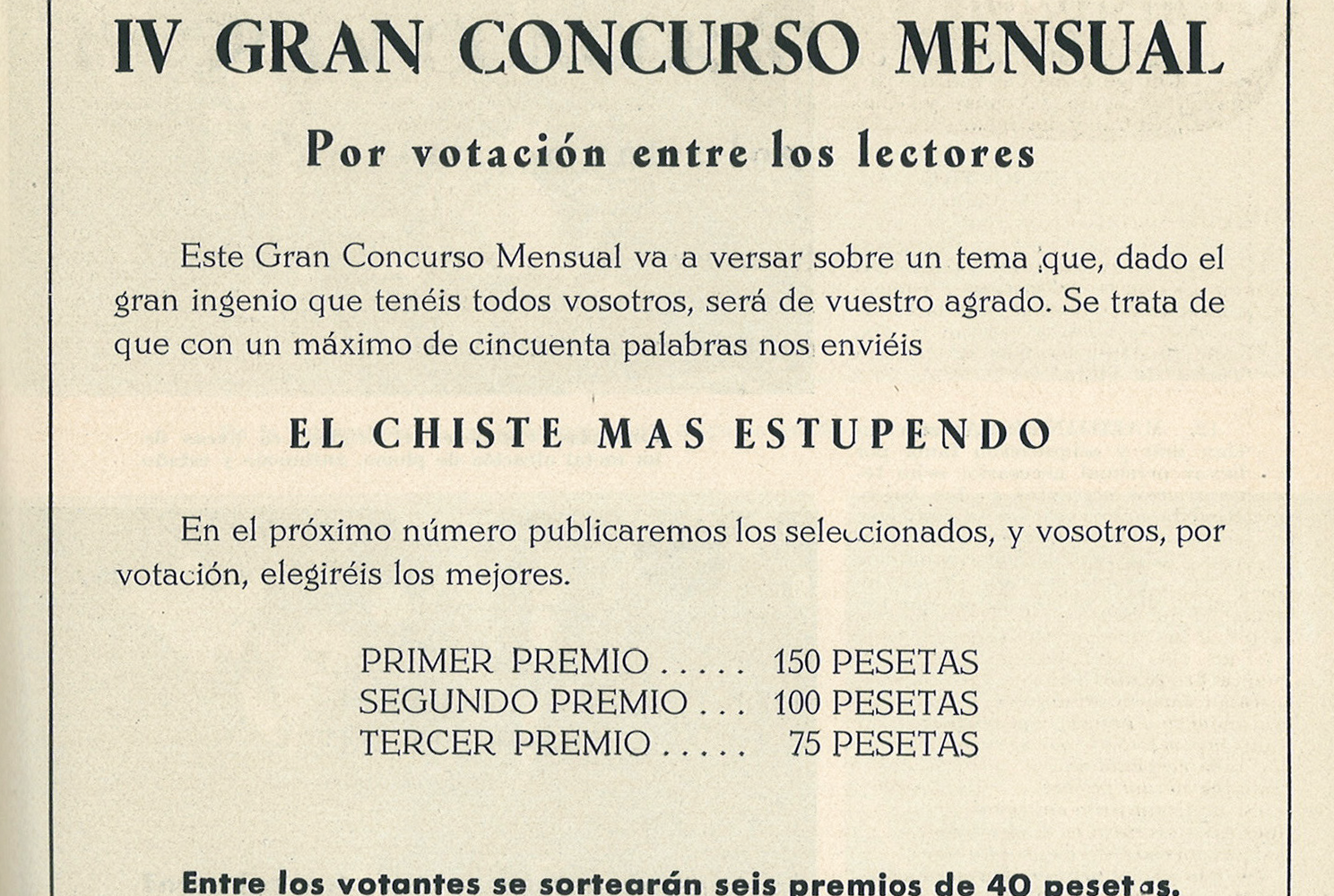 estampa concurso