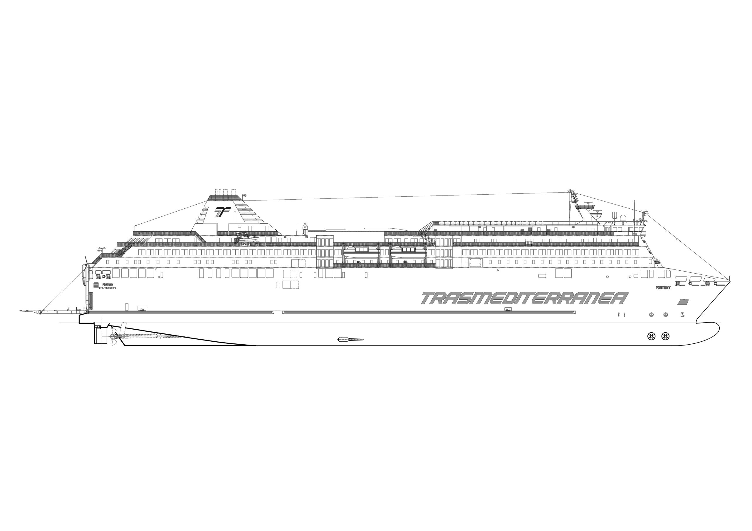 maqueta ferry